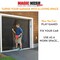 Magic Mesh Garage- Hands Free Magnetic Screen Door, Fits Single Garage Doors- 8 & 9 Foot